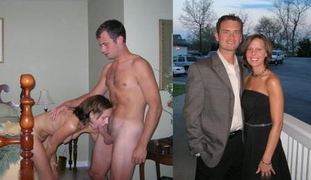 25P Before after blowjob couples