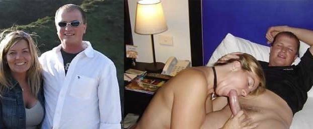 25P Before after blowjob couples