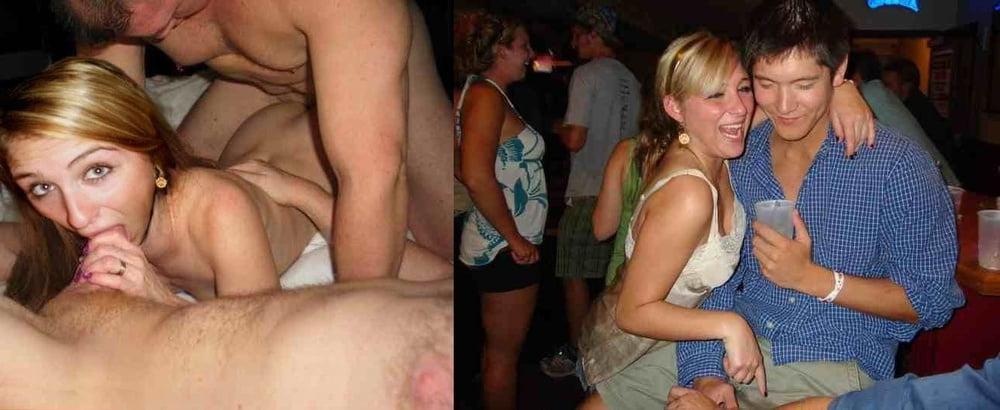 25P Before after blowjob couples