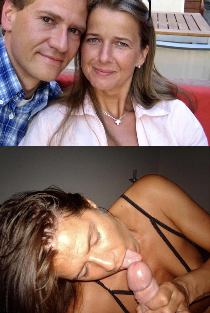 25P Before after blowjob couples