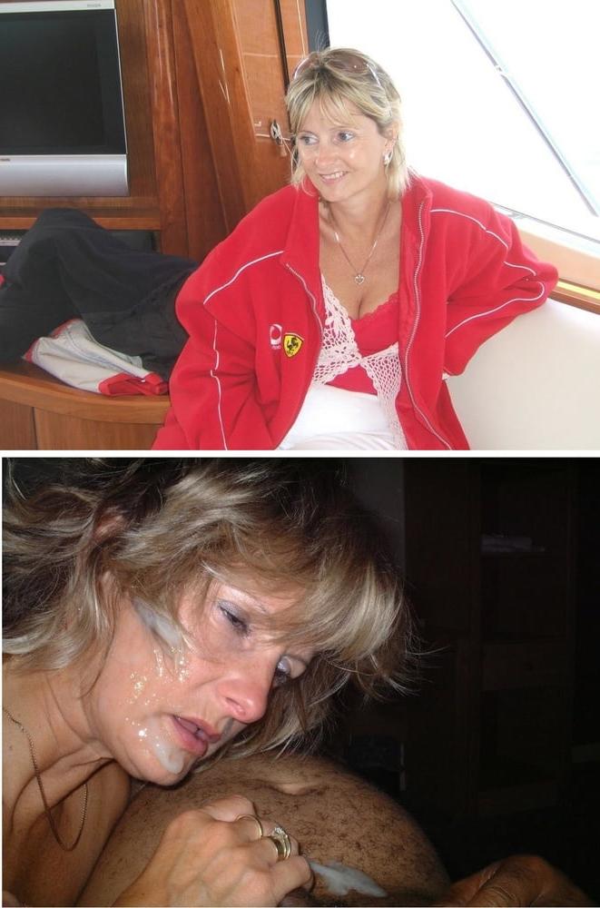 25P dressed-cock in mouth