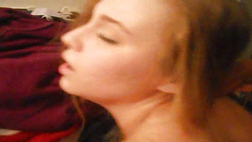 19P Blonde Teen Loves BBC