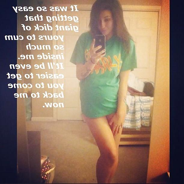 11P Pregnant Captions #3