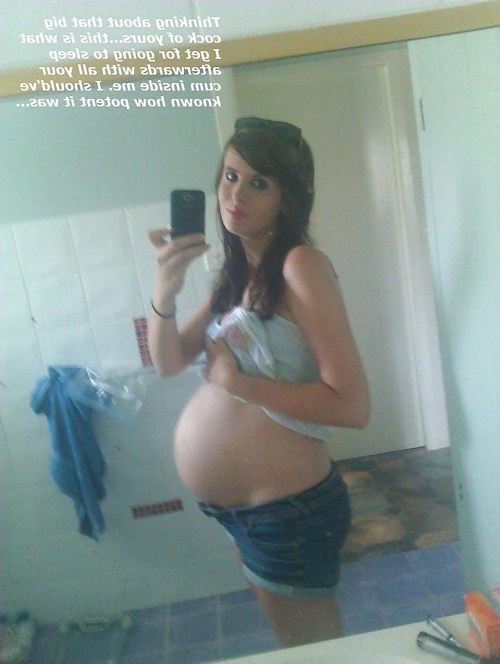 11P Pregnant Captions #3