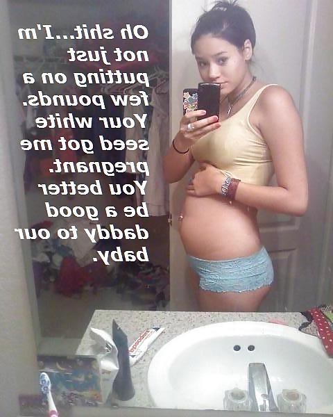 11P Pregnant Captions