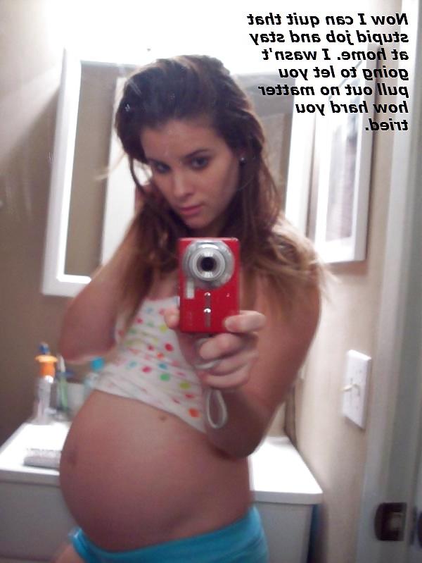 11P Pregnant Captions #5