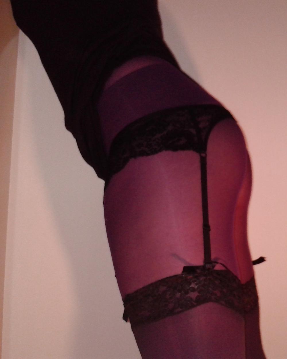 14P Amateur in Stockings