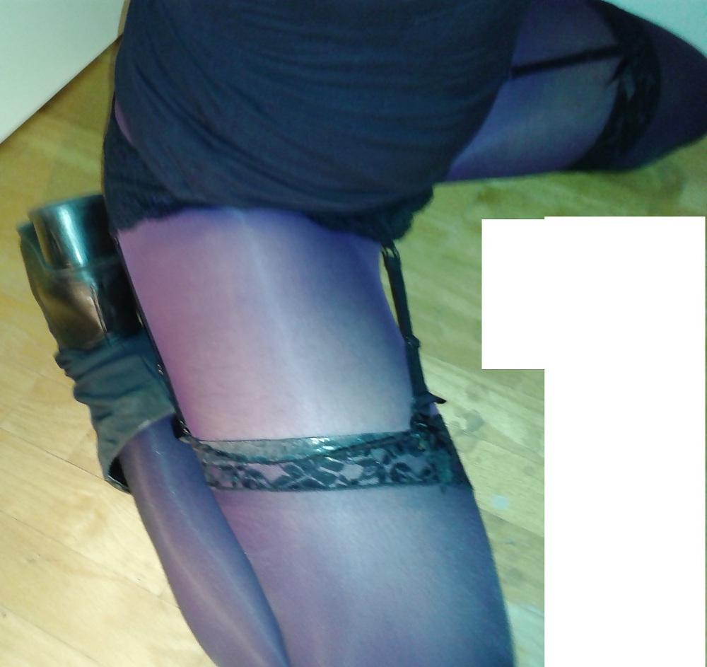 14P Amateur in Stockings