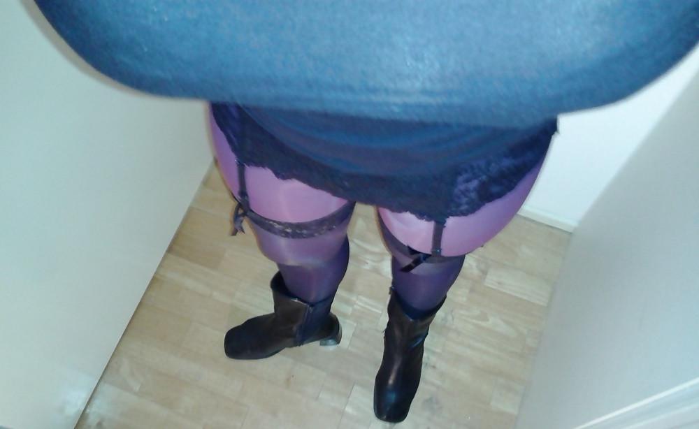 14P Amateur in Stockings