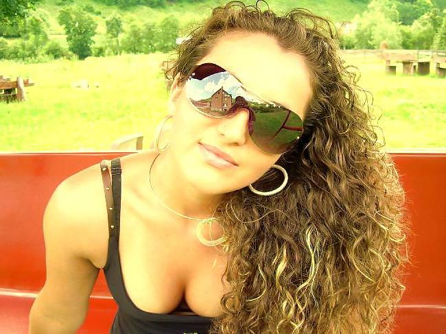 25P Amateur brunette at the beach
