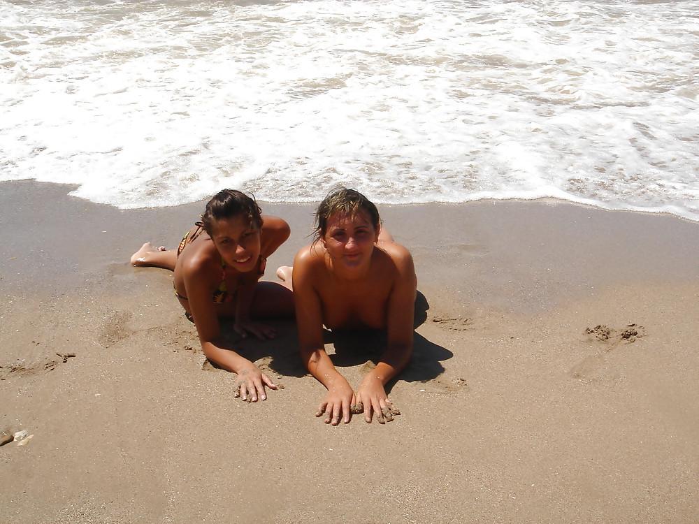 18P 4 Teen Amateur At Beach