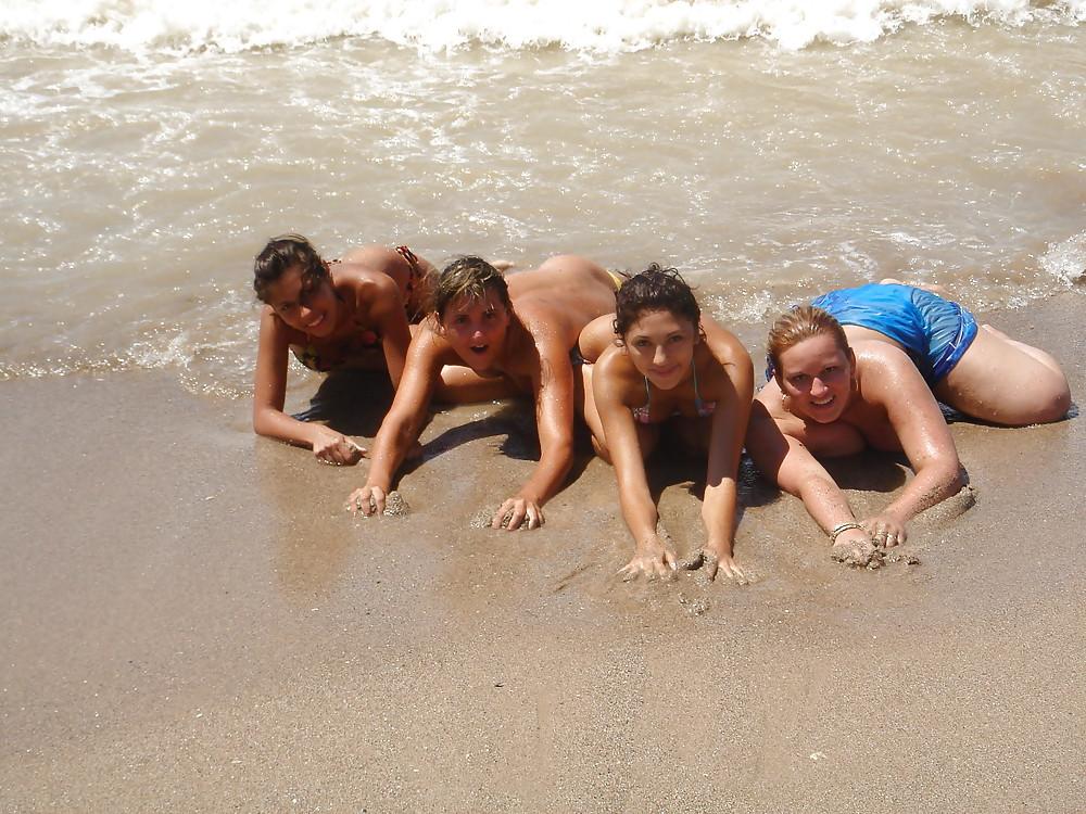18P 4 Teen Amateur At Beach