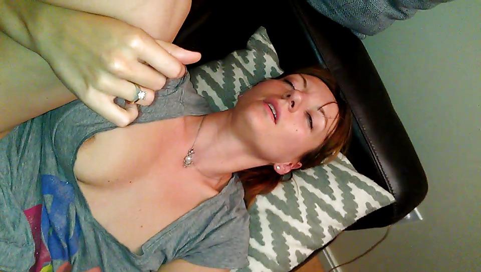 23P Wife Posing and Fucking BBC in T-Shirt