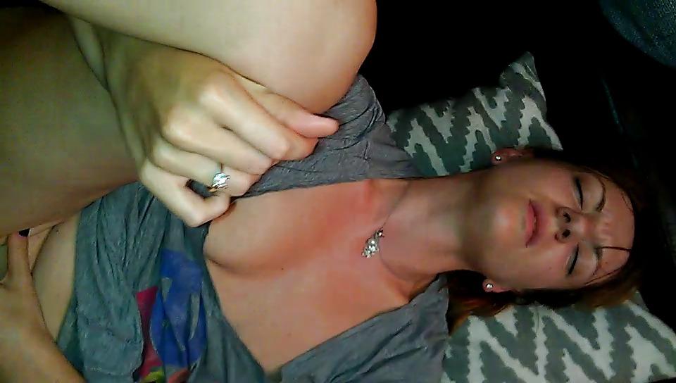 23P Wife Posing and Fucking BBC in T-Shirt