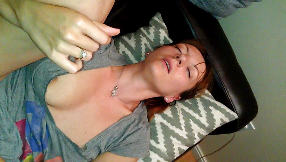 23P Wife Posing and Fucking BBC in T-Shirt