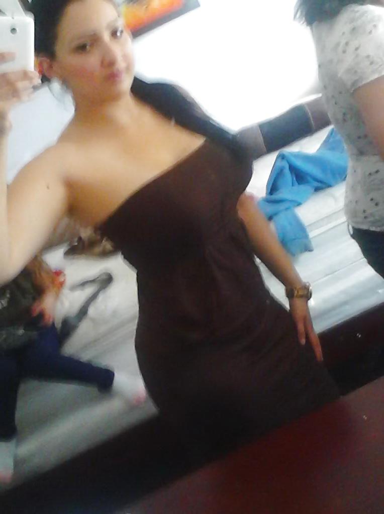 25P Sexy, Curvy Brunette Amateur Posing - Big Tits
