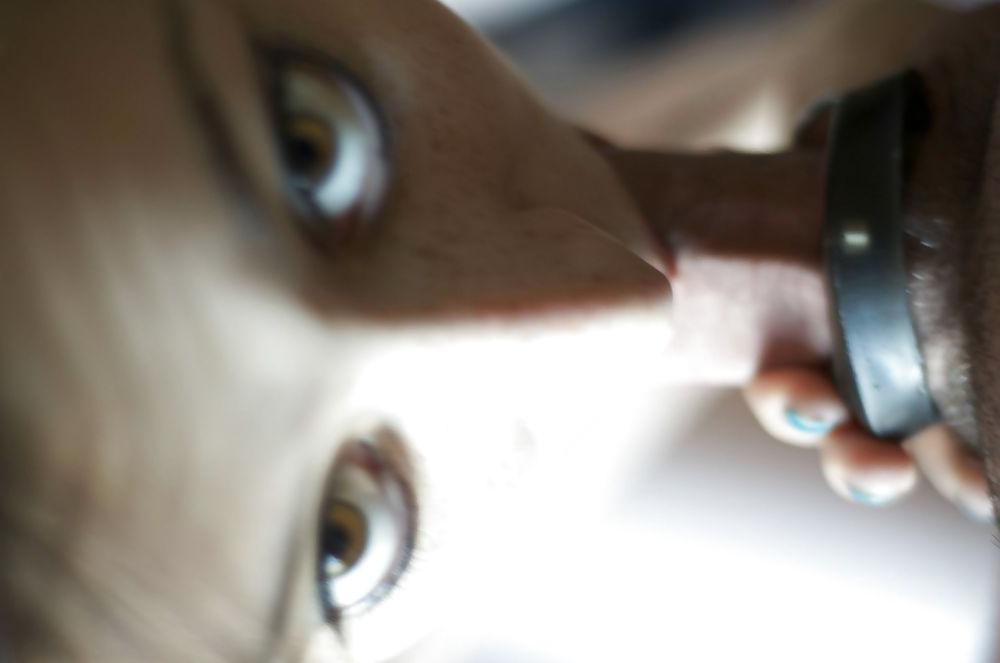 14P Amateur Brunette Blowjob