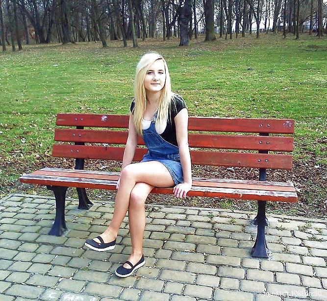 5P Amateur-Mädchen in Ballerinas