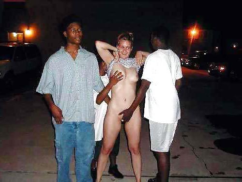 20P Public Interracial Sex
