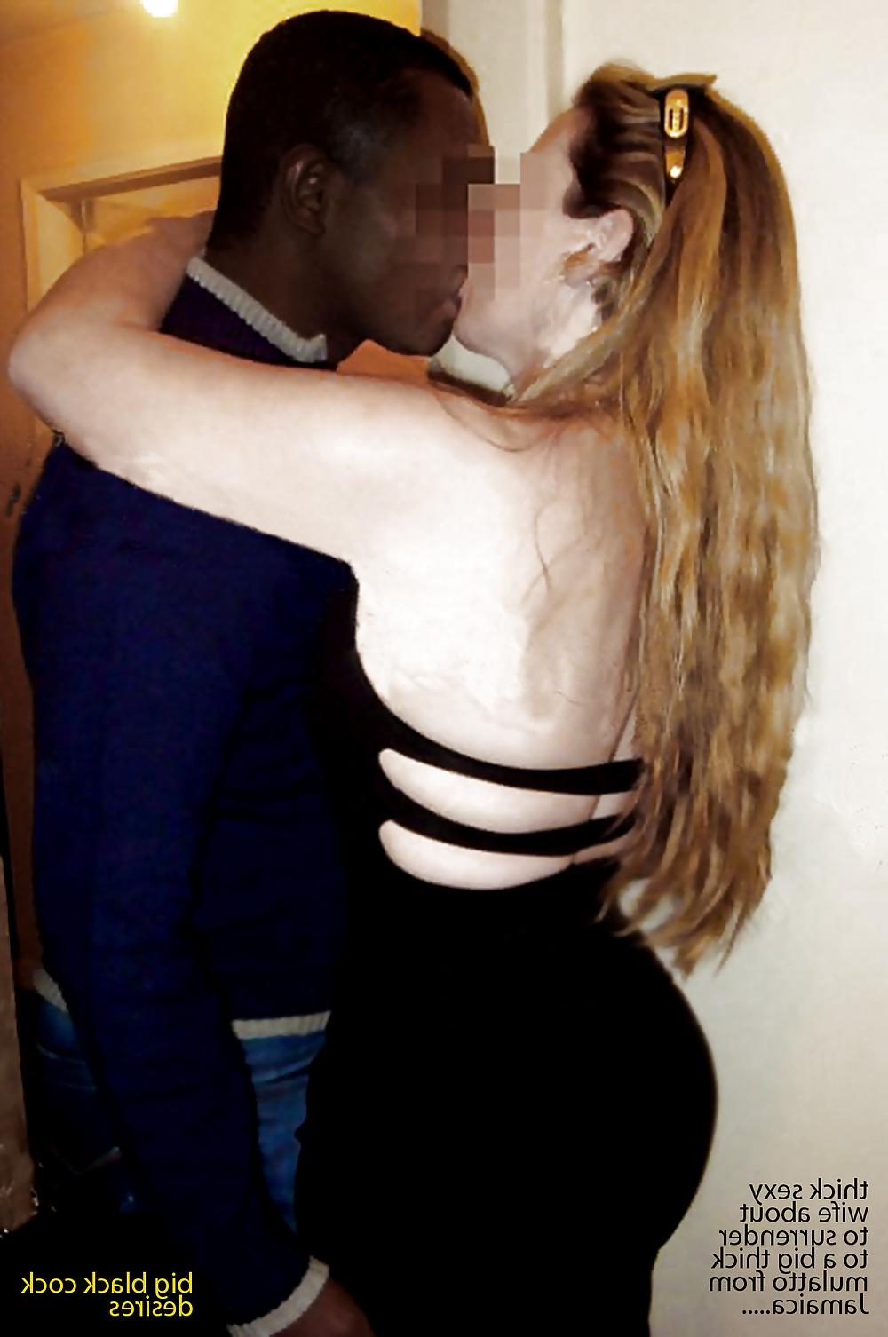 25P White women lusting for black meat