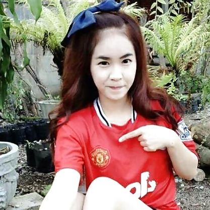 25P Amateur Self Shot In Football Shirts Thai