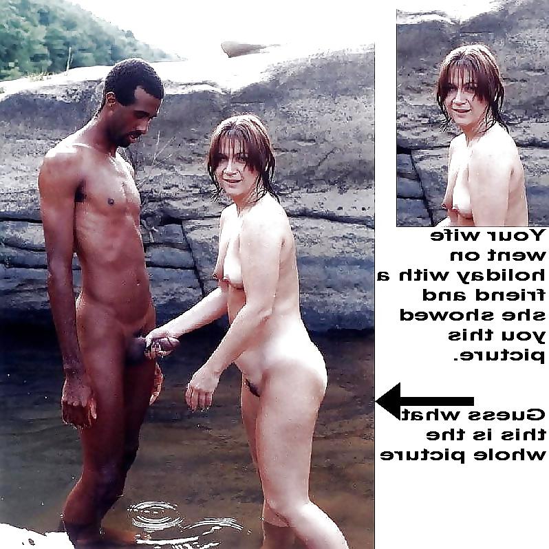 25P Sissy & interracial Cuckold Captions 04