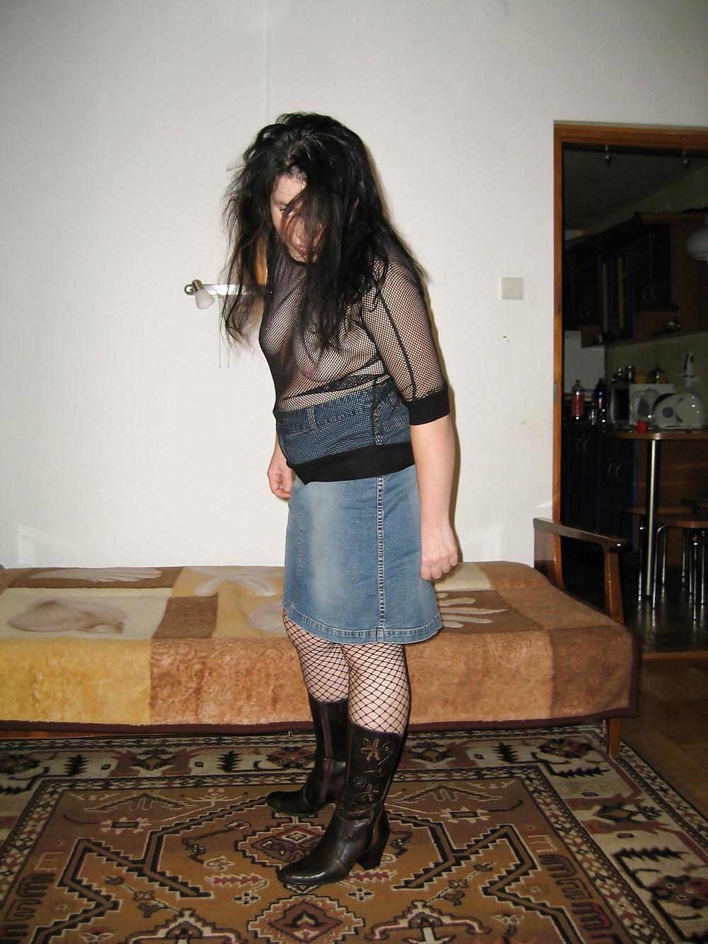 25P Amateur in Nylons