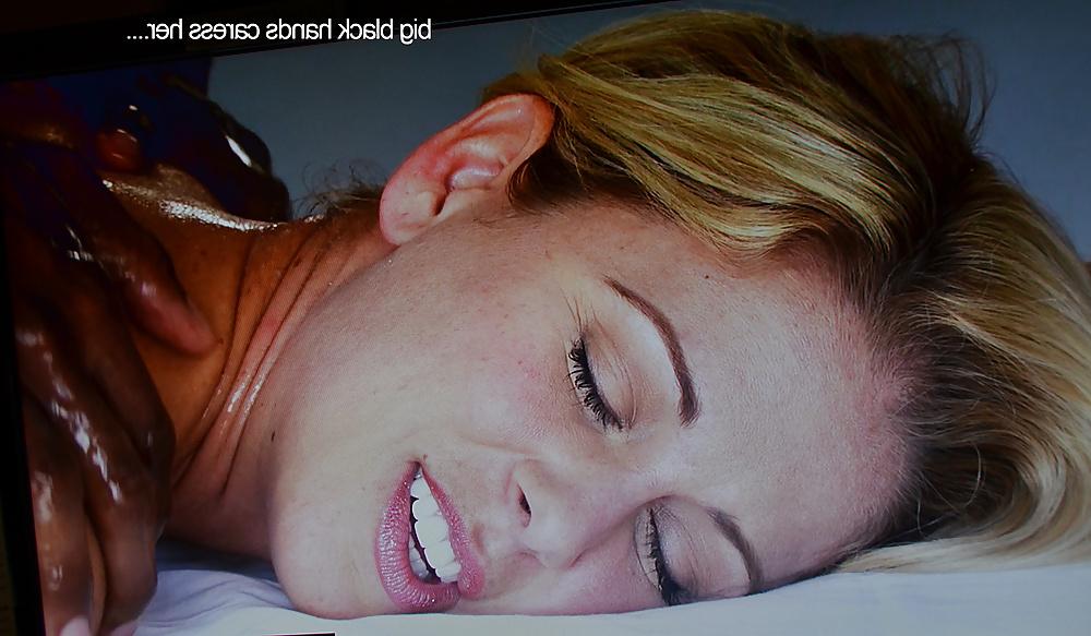 25P White married women lusting to taste black men