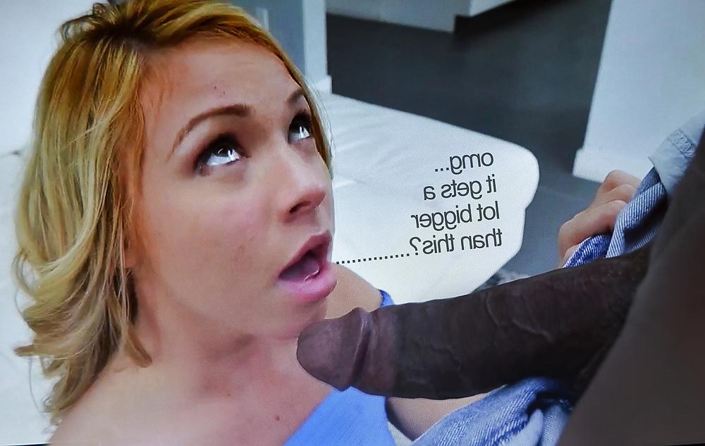25P White married women lusting to taste black men
