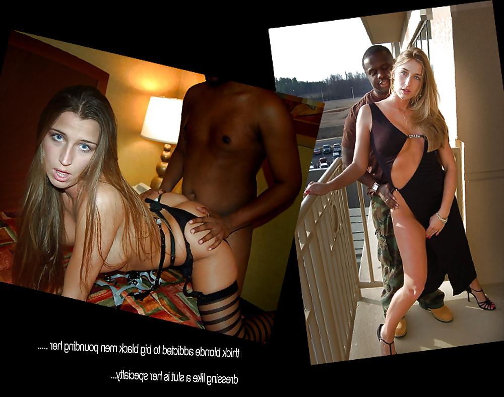 24P Thick black cock in white women