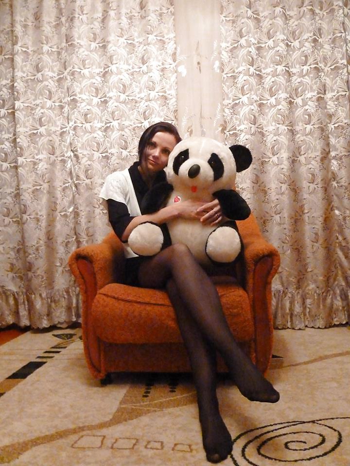 25P Real Amateur Russian Ladies in Nylons
