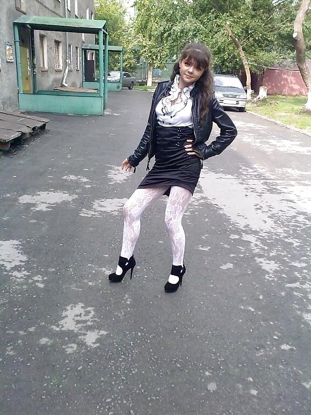 25P Real Amateur Russian Ladies in Nylons