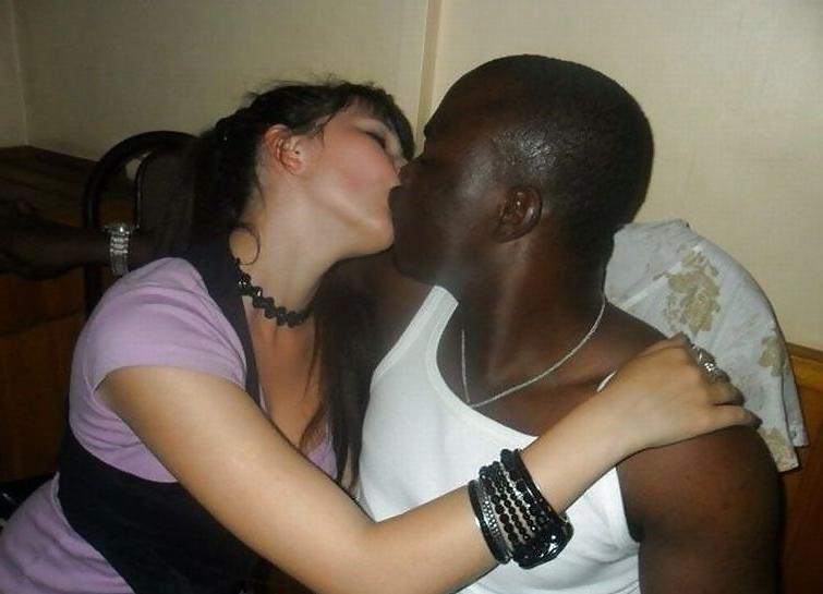 25P Interracial Kissing #2