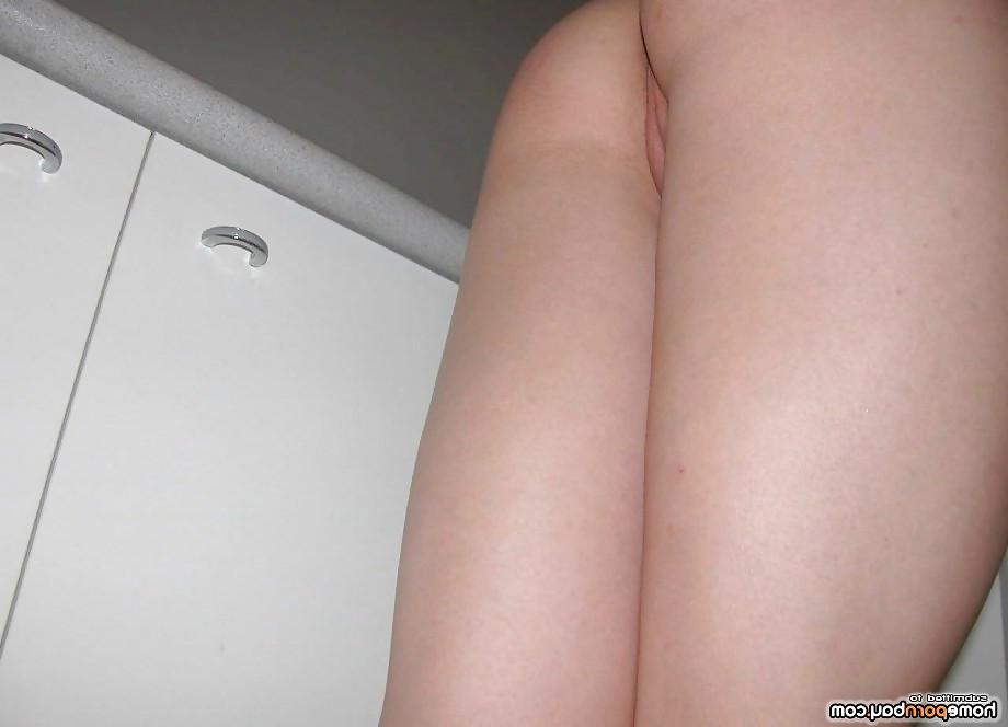 12P Homemade shots of amateur blonde GF