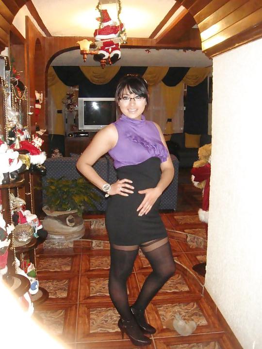 25P Pantyhose amateur -  mujeres en pantimedias3