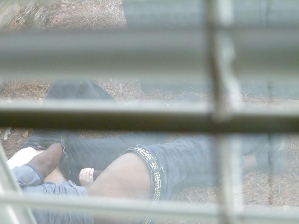 6P Young Interracial Couple Caught