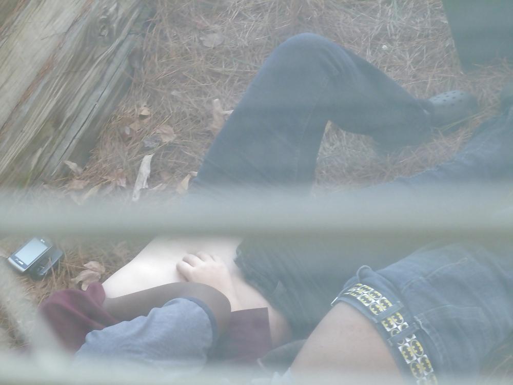 6P Young Interracial Couple Caught