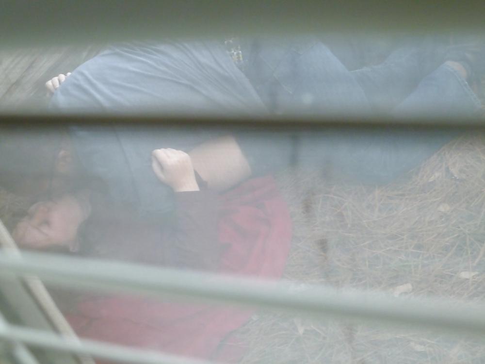 6P Young Interracial Couple Caught