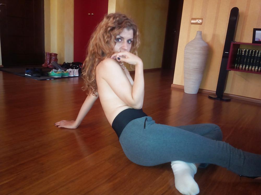 17P NEW!! Topless Amateur Blonde playing it nice..