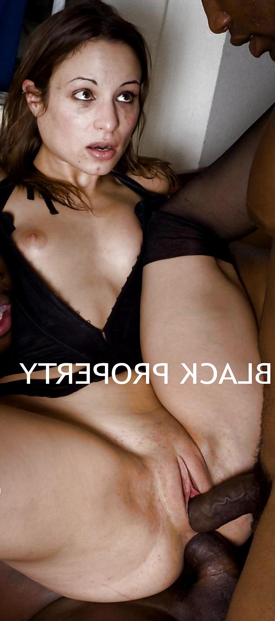 12P White women craving big black cock