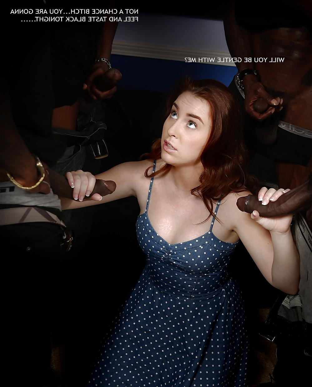 12P White women craving the big thick black snake