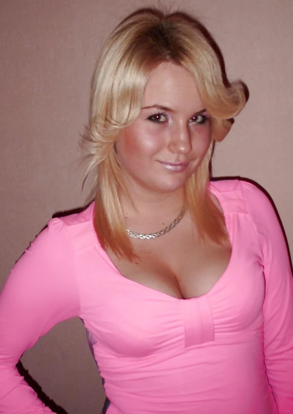 8P Amateur Blonde Teen Posing 3.