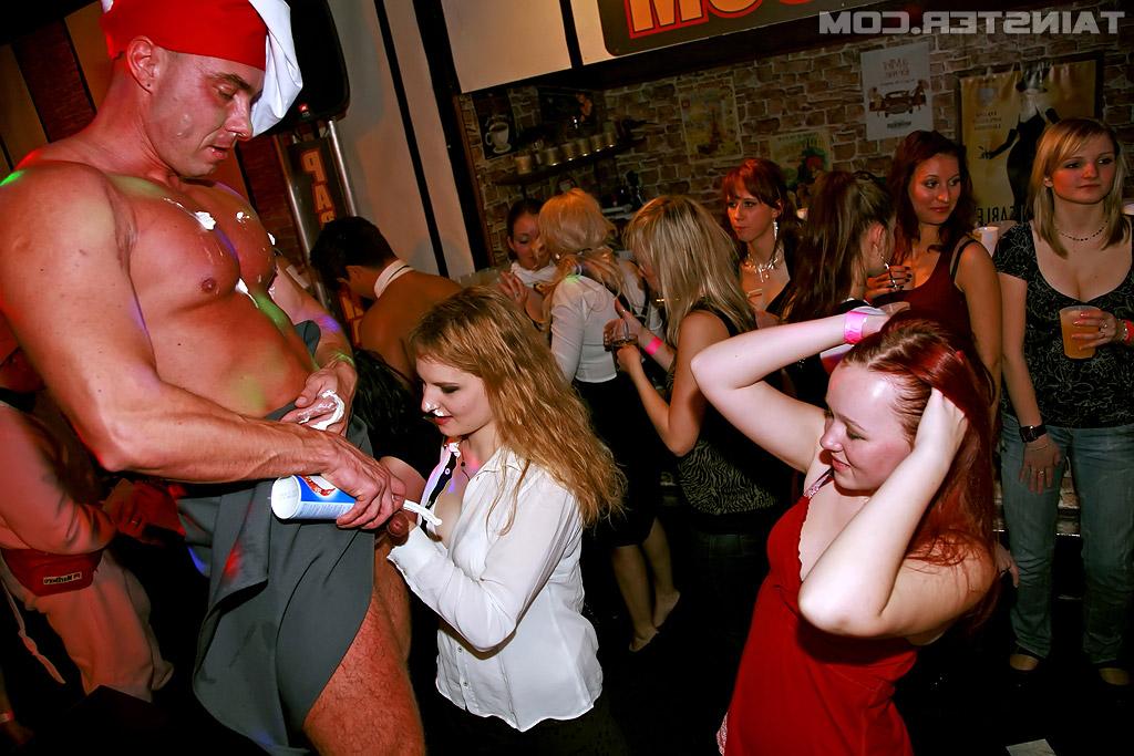16P Cock starving amateur sluts are into hardcore CFNM sex party