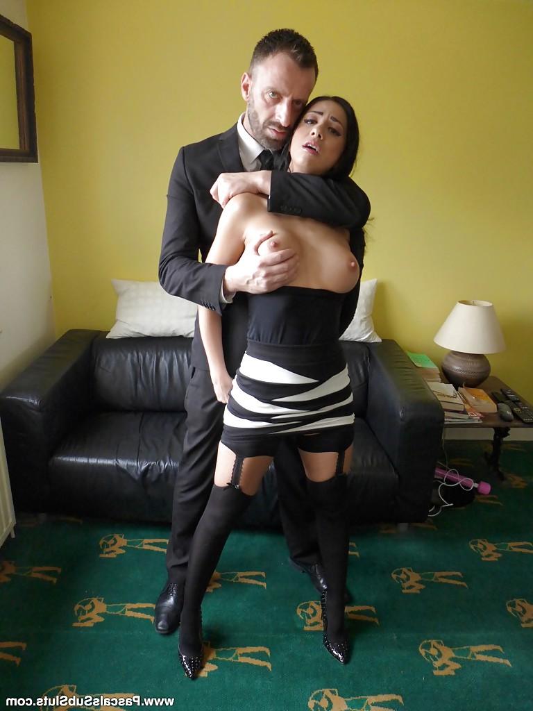 16P European amateur Julia de Lucia taking hardcore fucking in stockings