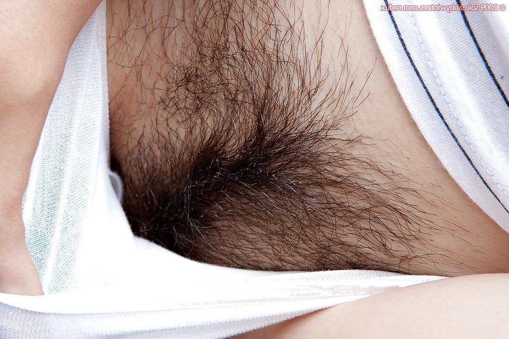 16P Nerdy amateur in long socks and white panties flashes hairy cunt