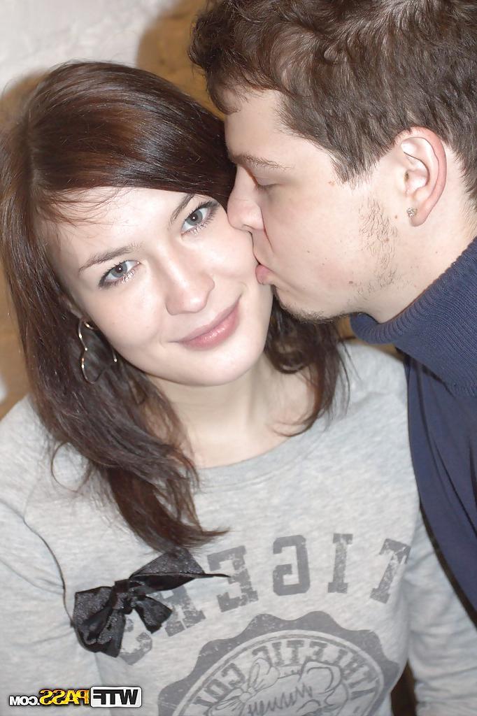 16P Brunette pornstar is taking part in an amazing amateur homemade scene
