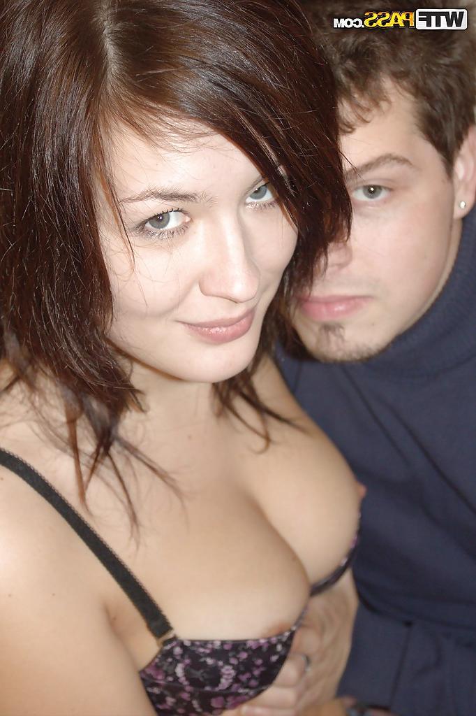 16P Brunette pornstar is taking part in an amazing amateur homemade scene