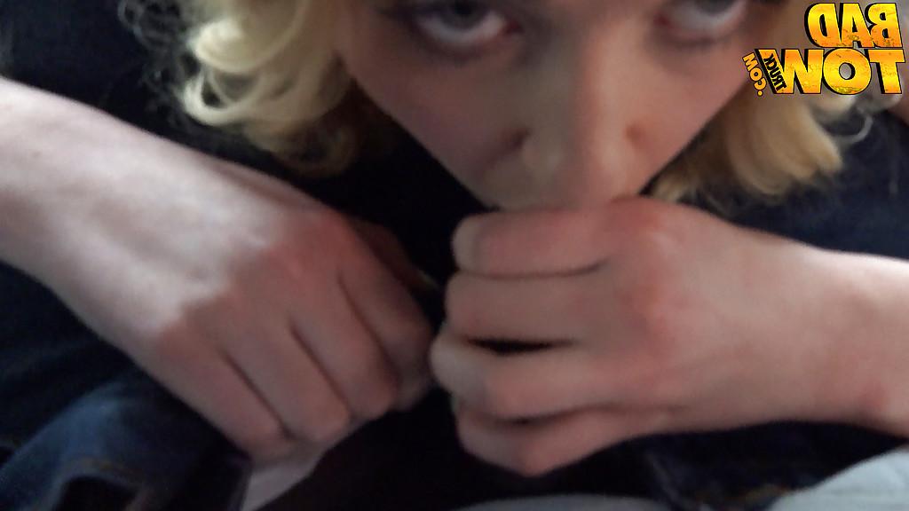 16P Blonde amateur Chloe Couture screaming during rough sex with BBC in tow truck