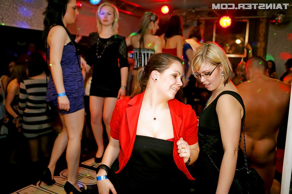 16P Slutty amateur babes getting fucked hardcore by male strippers at the party