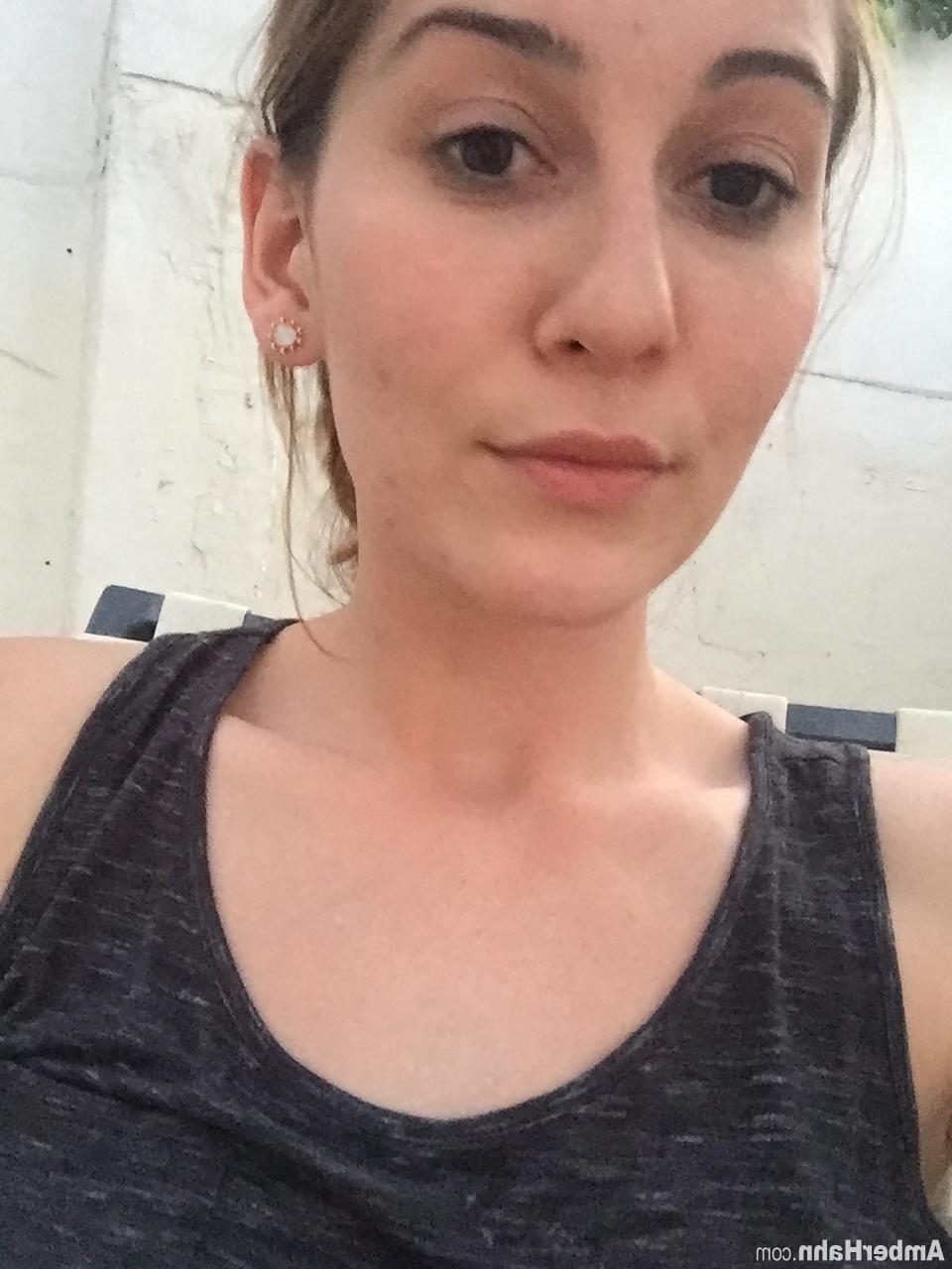 15P Hot coed Amber Hahn shares some of her homemade candids
